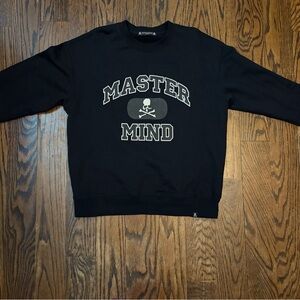 Black Mastermind Printed Sweater